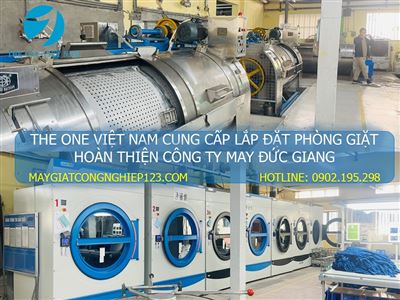 Lắp Đặt Máy Giặt Sấy Công Nghiệp Cho Nhà Máy: Giải Pháp Tối Ưu Chi Phí Và Vận Hành Ổn Định Trong Dài Hạn